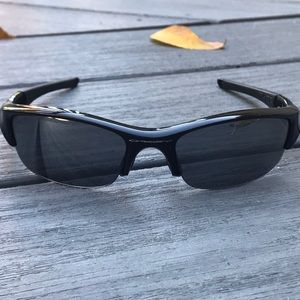 *Used* Oakley Flak Jacket Polarized Sunglasses